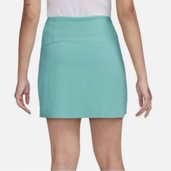 Nike Women's Dri-Fit ADV Tour Turquoise Skirt W/Shorts H/R Size-S NWT - Picture 3 of 14